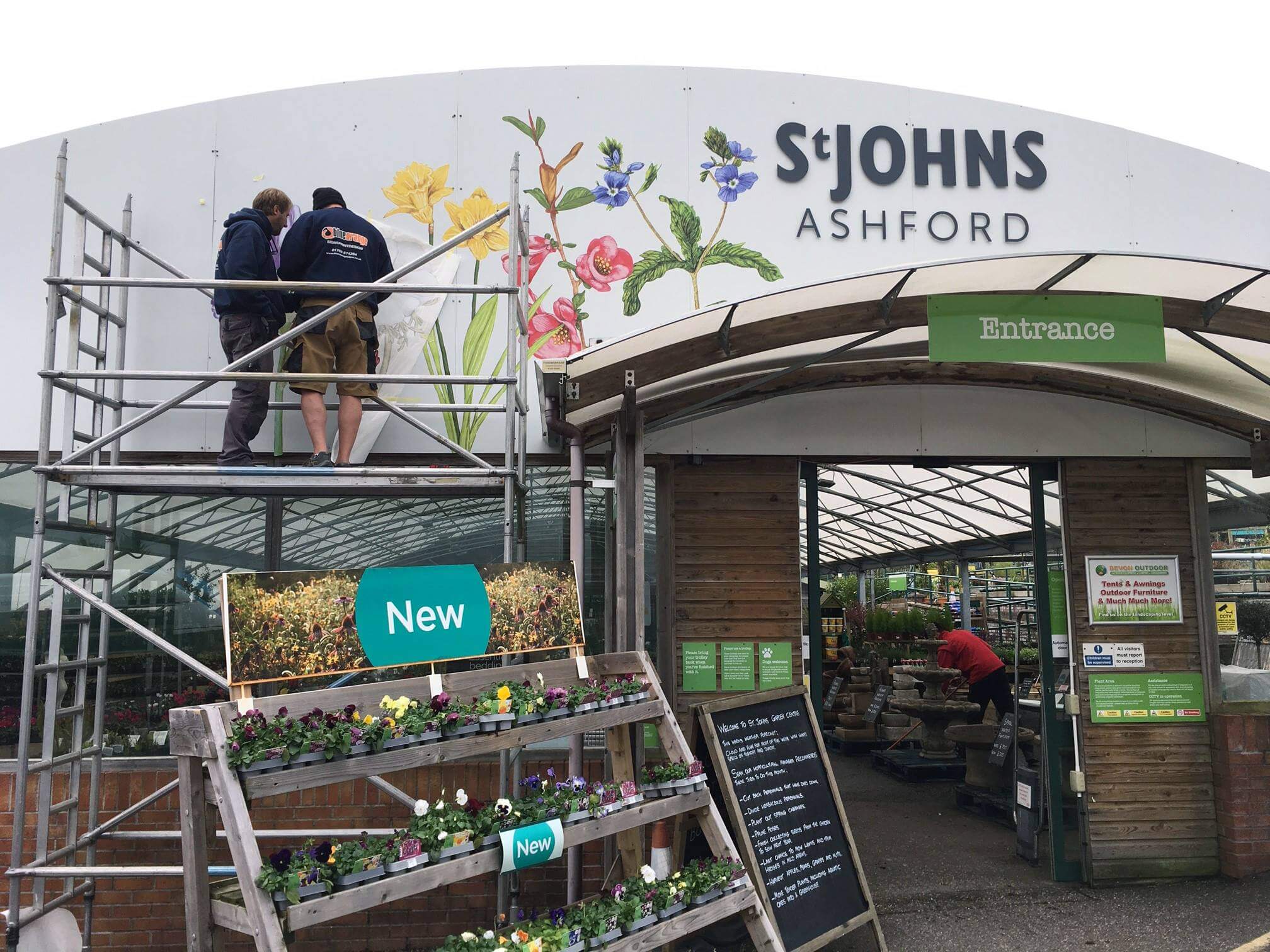 Ashford Garden Centre in progres