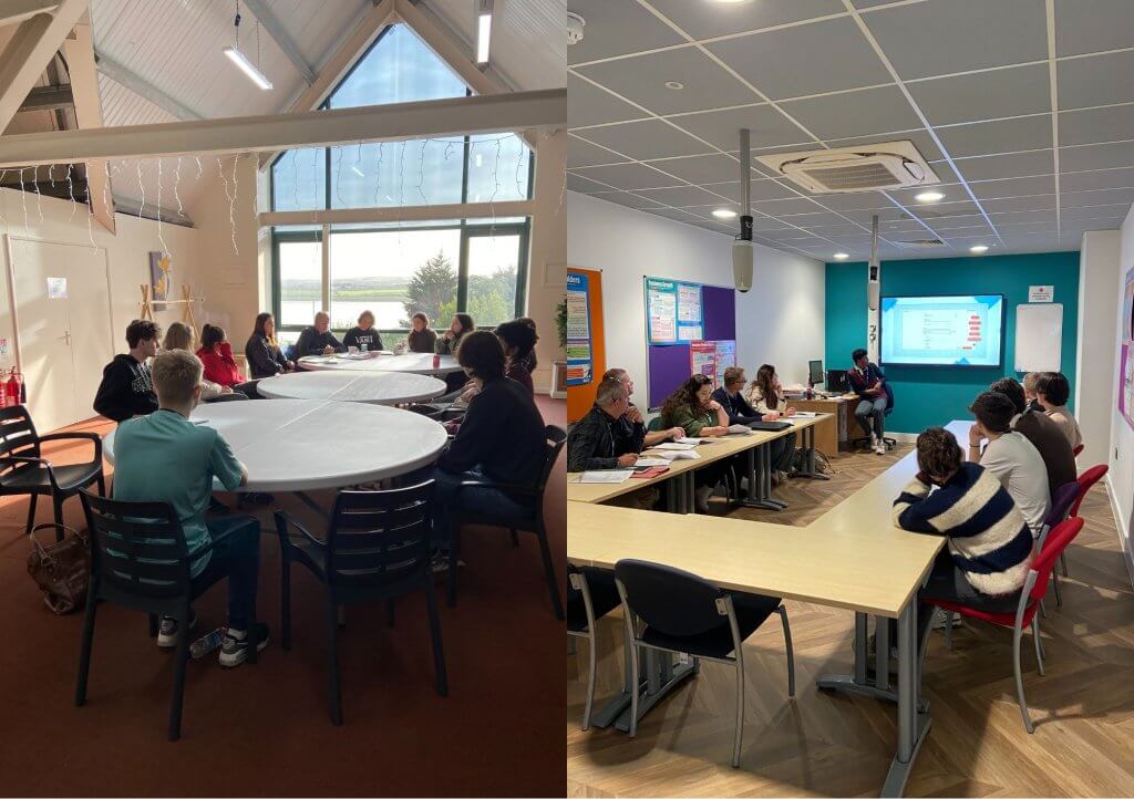 Meetings with Petroc students