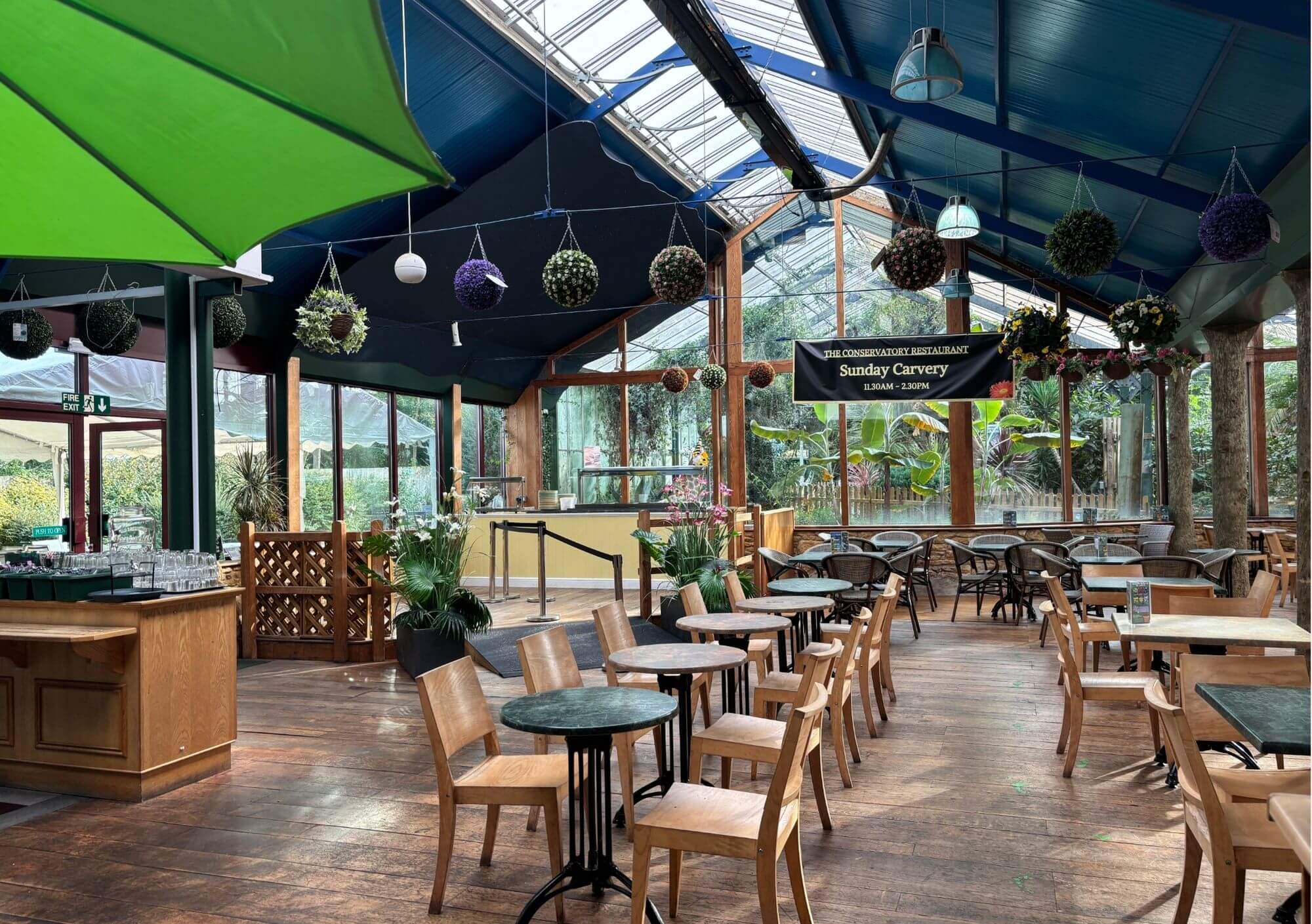 The Conservatory Restaurant at St. John's Barnstaple